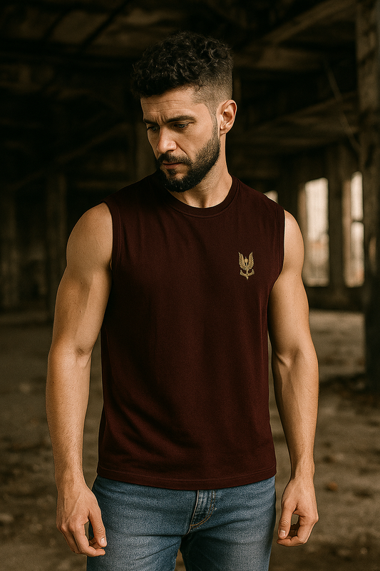 Men's Sleeveless T-Shirt Indian SF Balidaan