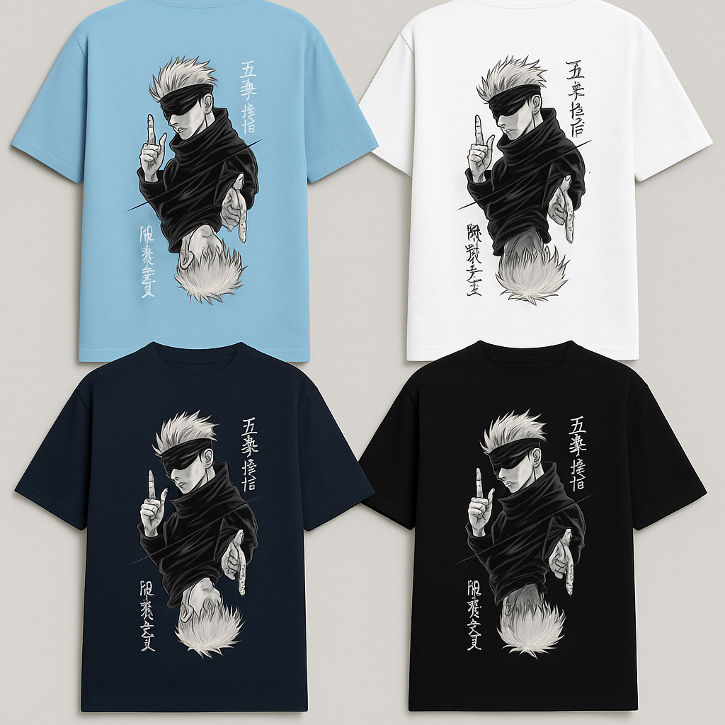Unisex Terry Oversized T-Shirt Anime Gojo